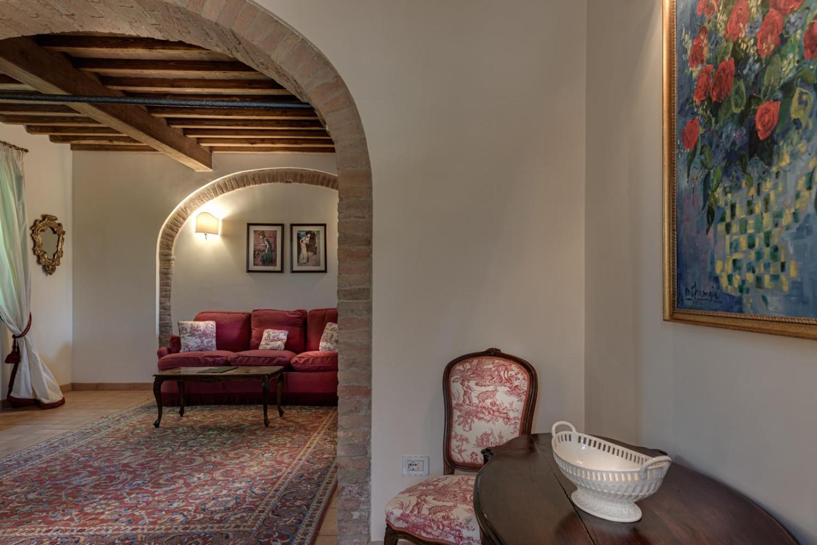 Villa Il Castagno Wine & Resort Сиена Экстерьер фото